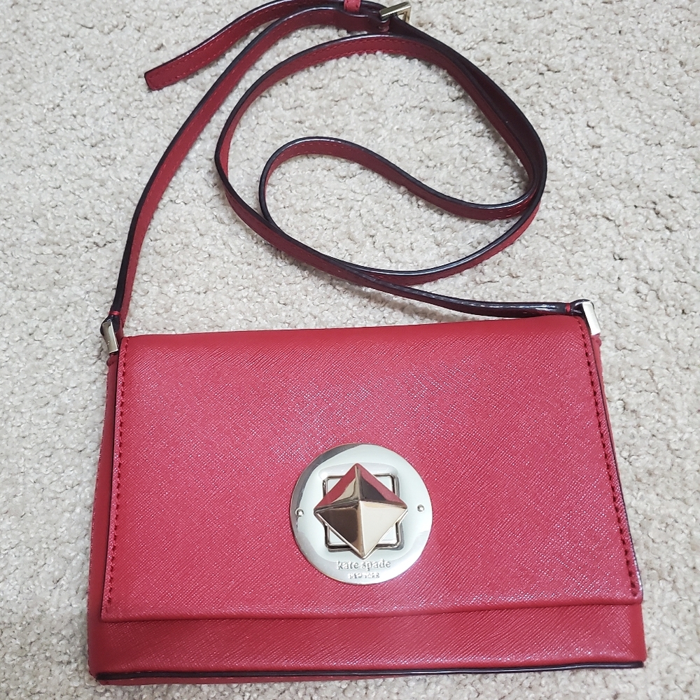 NWOT Kate Spade Crossbody Red